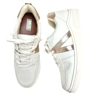 Mia Sneakers Size 10M Tennis Shoes White Athletic Footwear Women Clothing